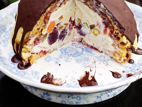 Jamie's Best Ever Christmas Articles Winter Pudding Bombe Recipe