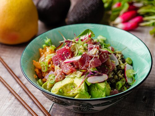 Sunday Brunch Articles Tuna Poke Bowl All 4