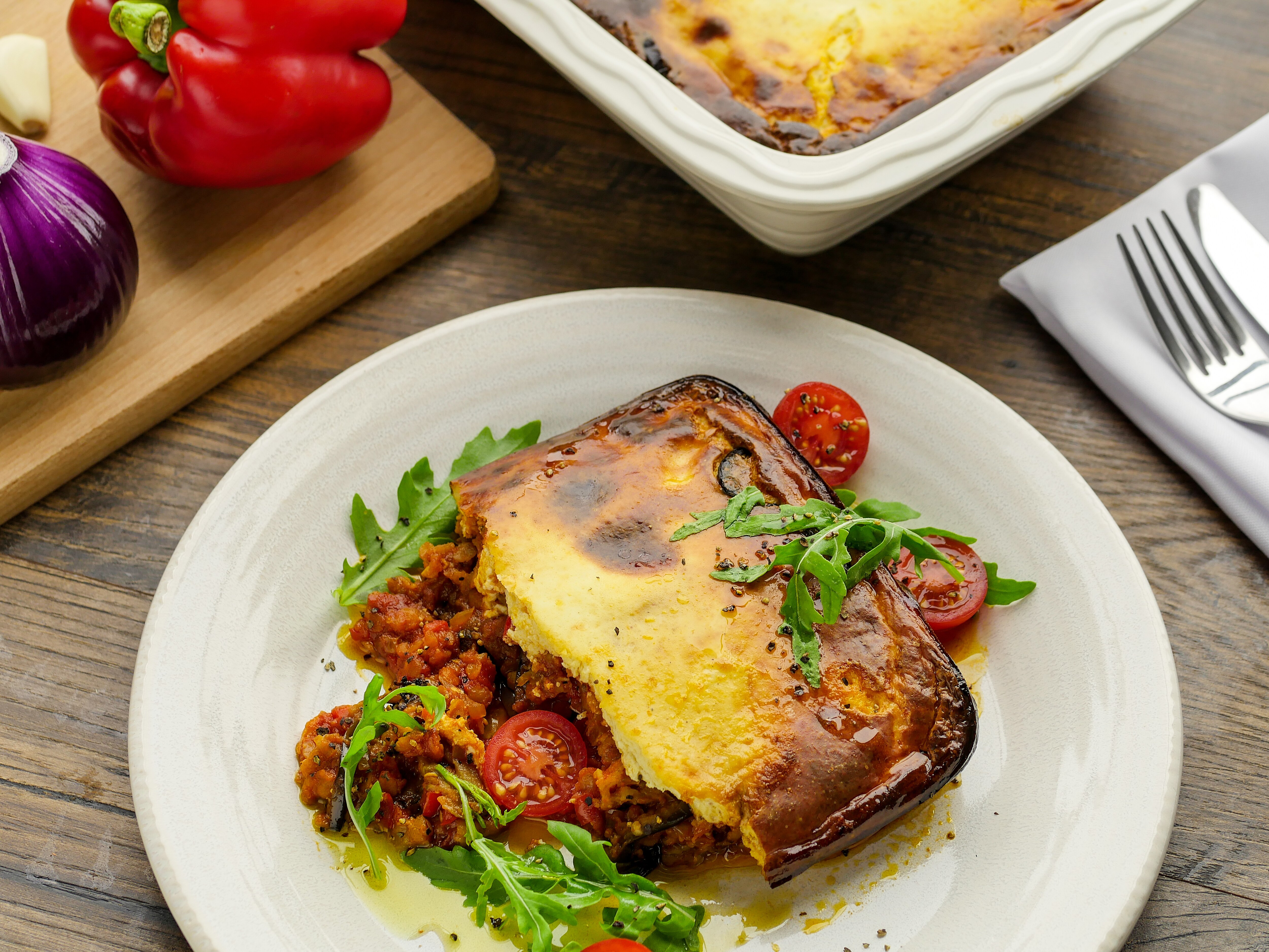 Sunday Brunch Articles Aubergine Moussaka All 4