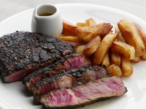 Sunday Brunch Articles Dry Rub RibEye with Beer Sauce Recipe All 4