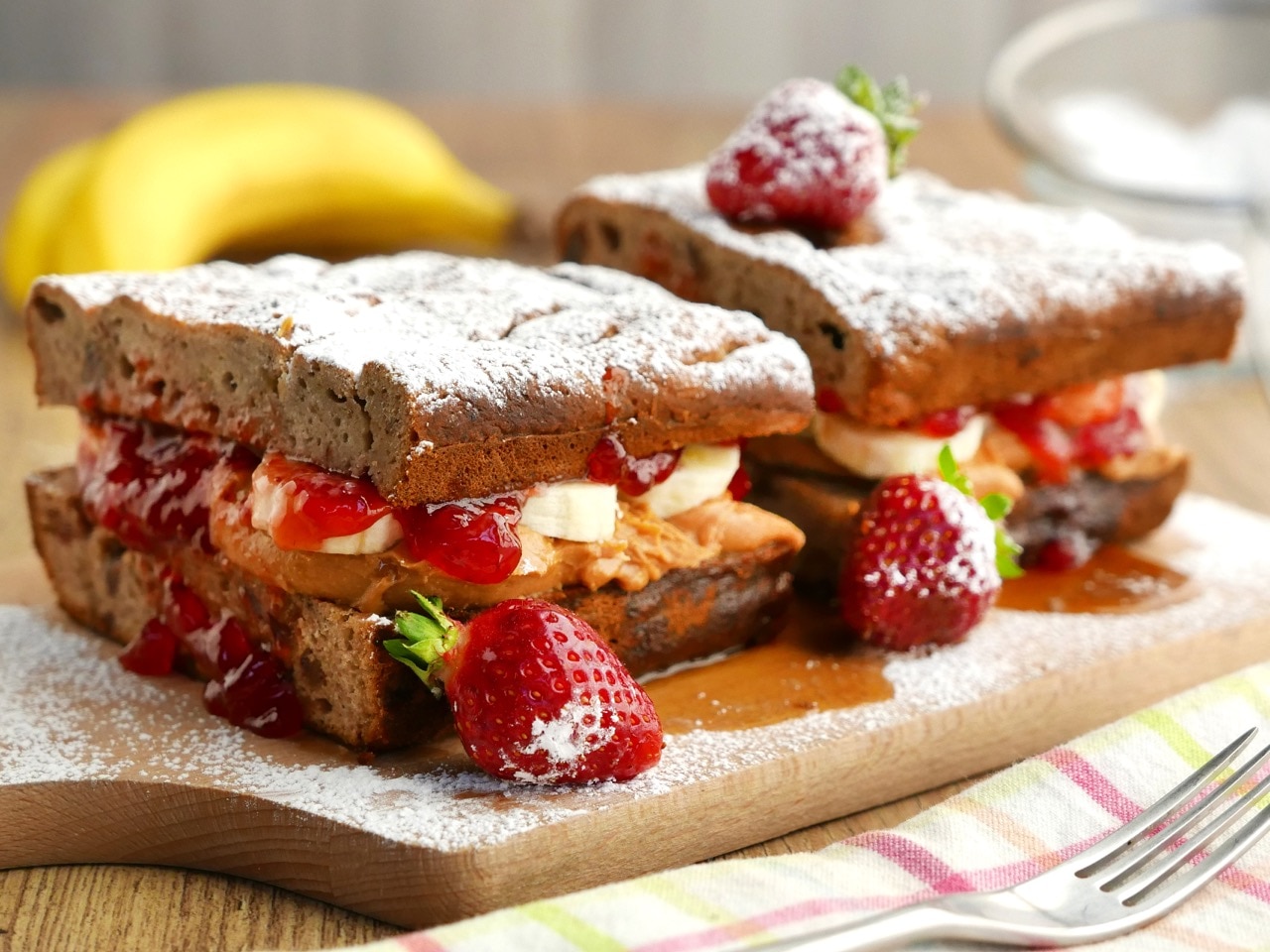 Sunday Brunch Articles Gluten Free Banana Bread Sandwiches All 4