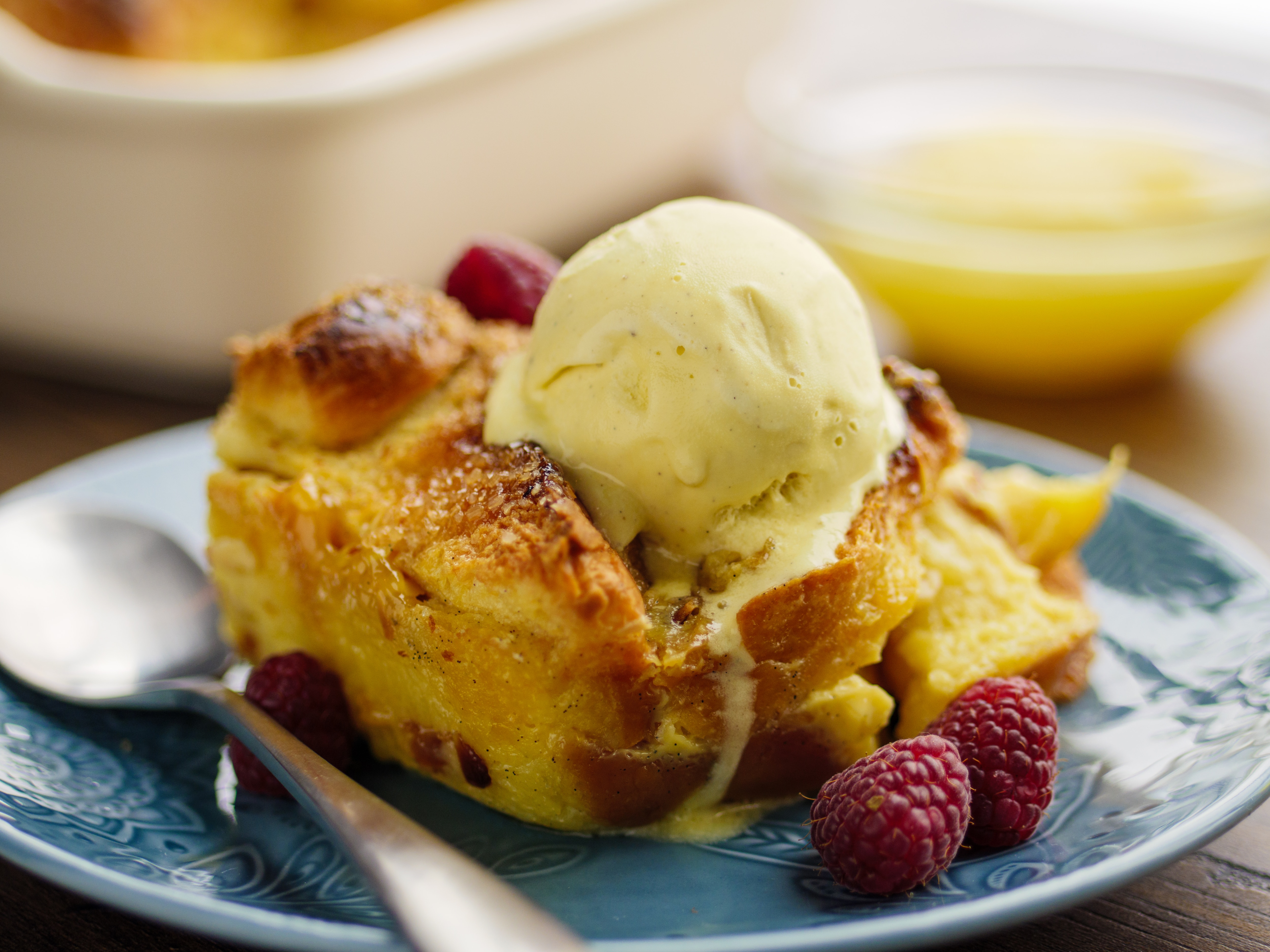 Sunday Brunch Articles Lemon Curd and Almond Bread and Butter