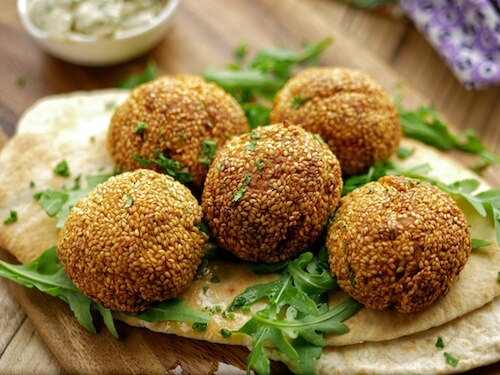 Sunday Brunch Articles Sweet Potato and Chickpea Falafel Recipe All 4