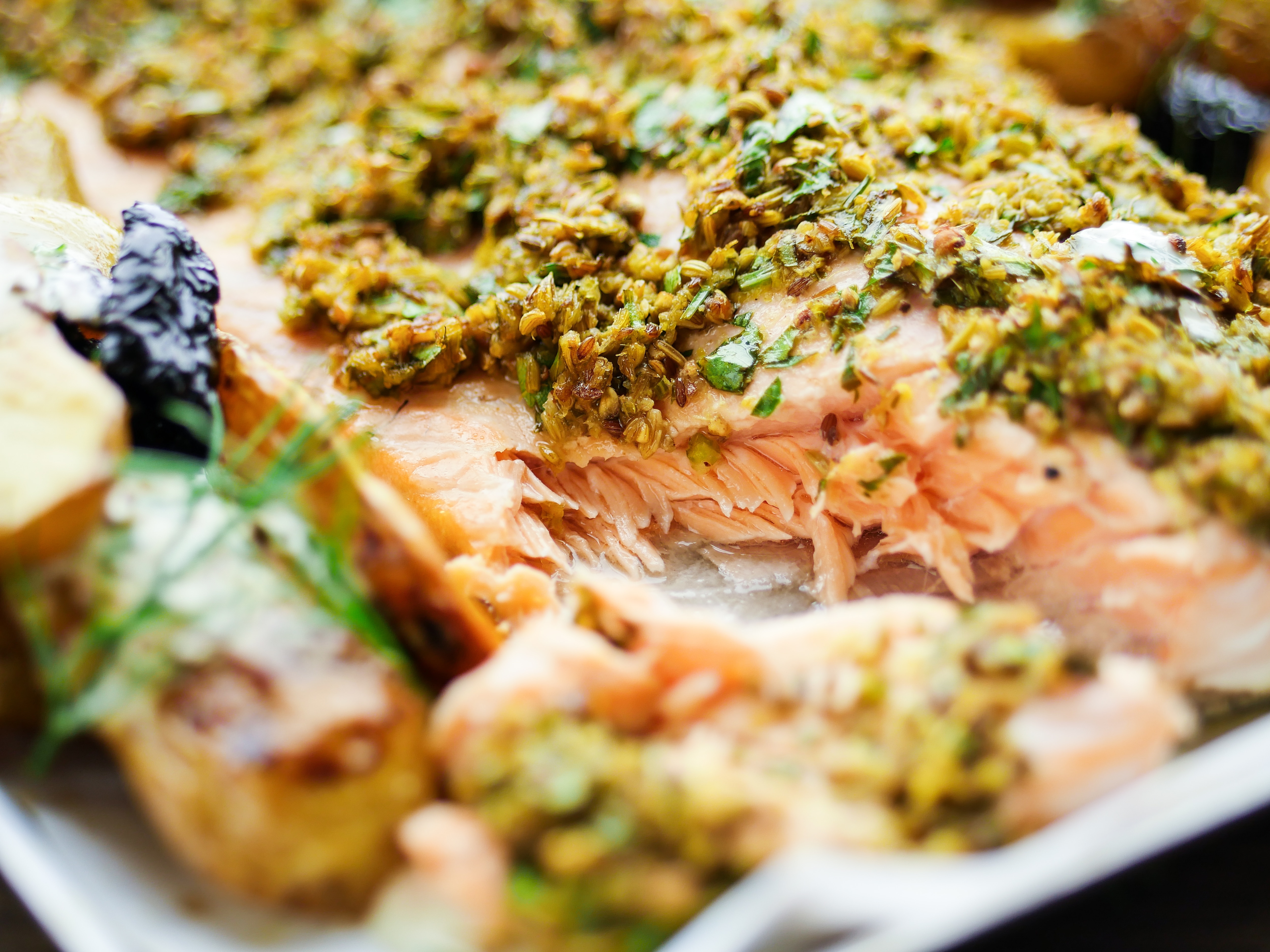 Sunday Brunch Articles Dill Crusted Salmon All 4