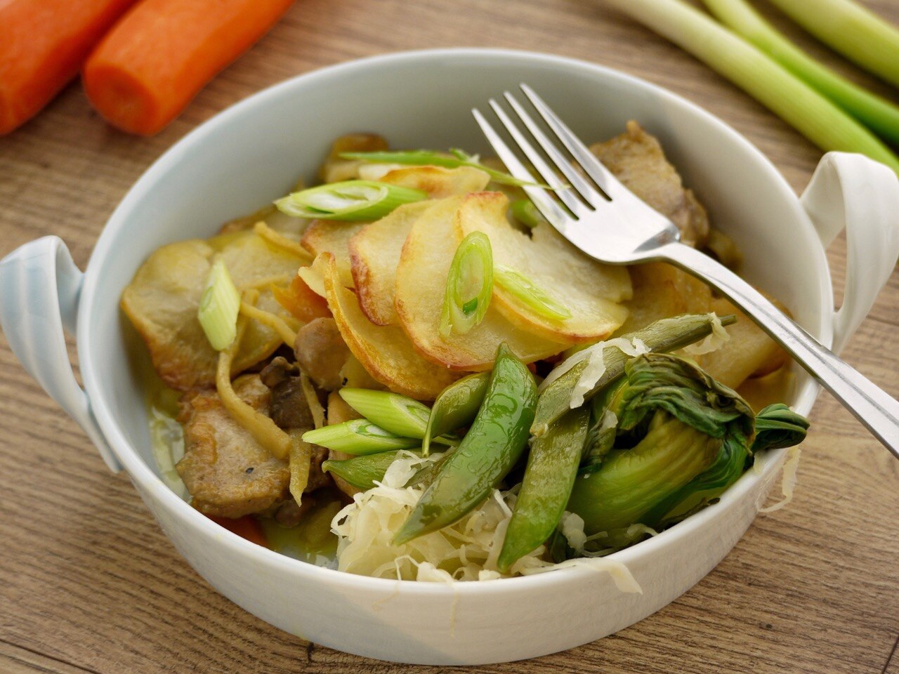 Sunday Brunch Articles Chicken & Ginger Hot Pot All 4