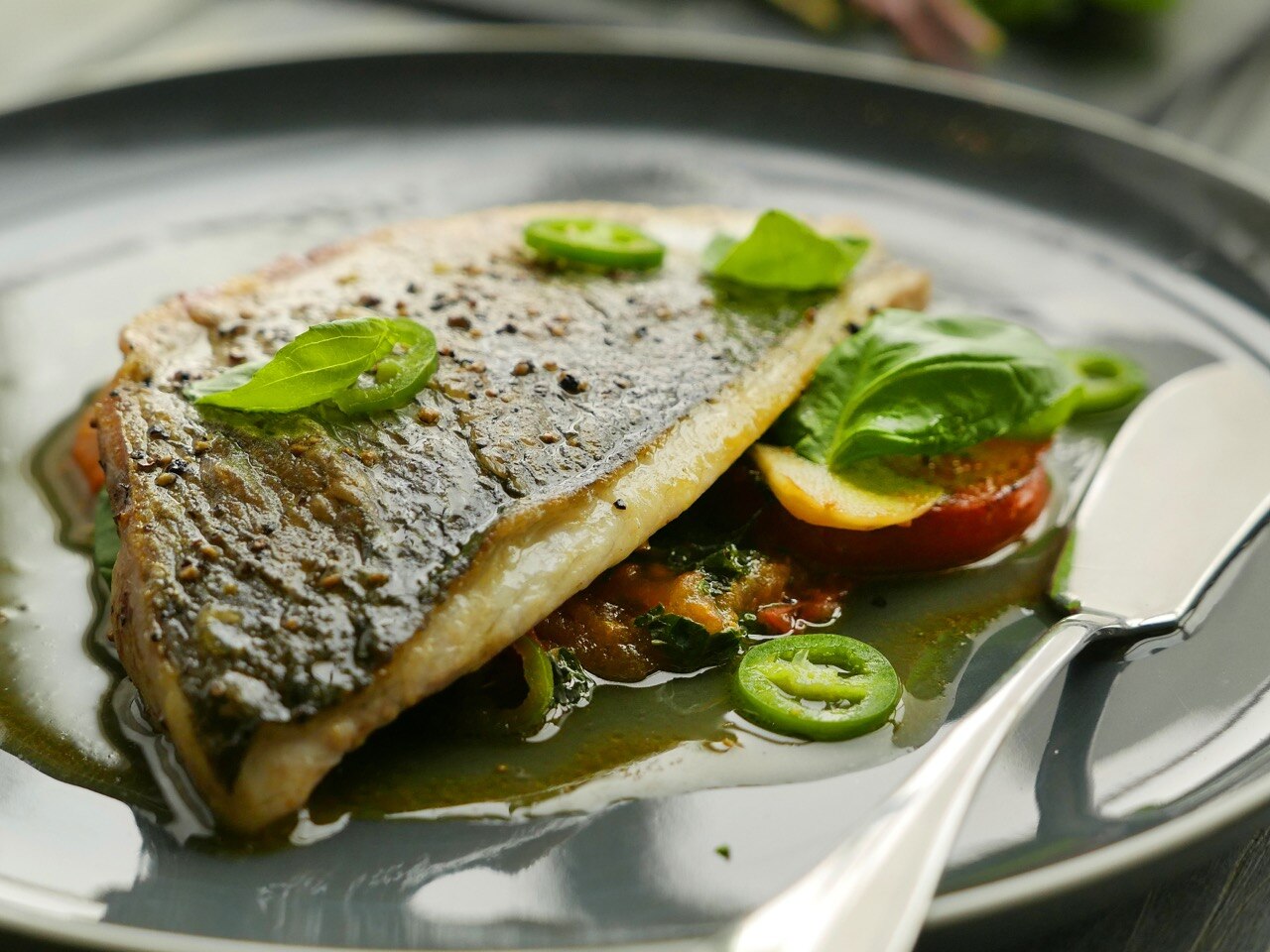 Sunday Brunch Articles Sea Bream With Tomatoes, Basil and Mint All 4