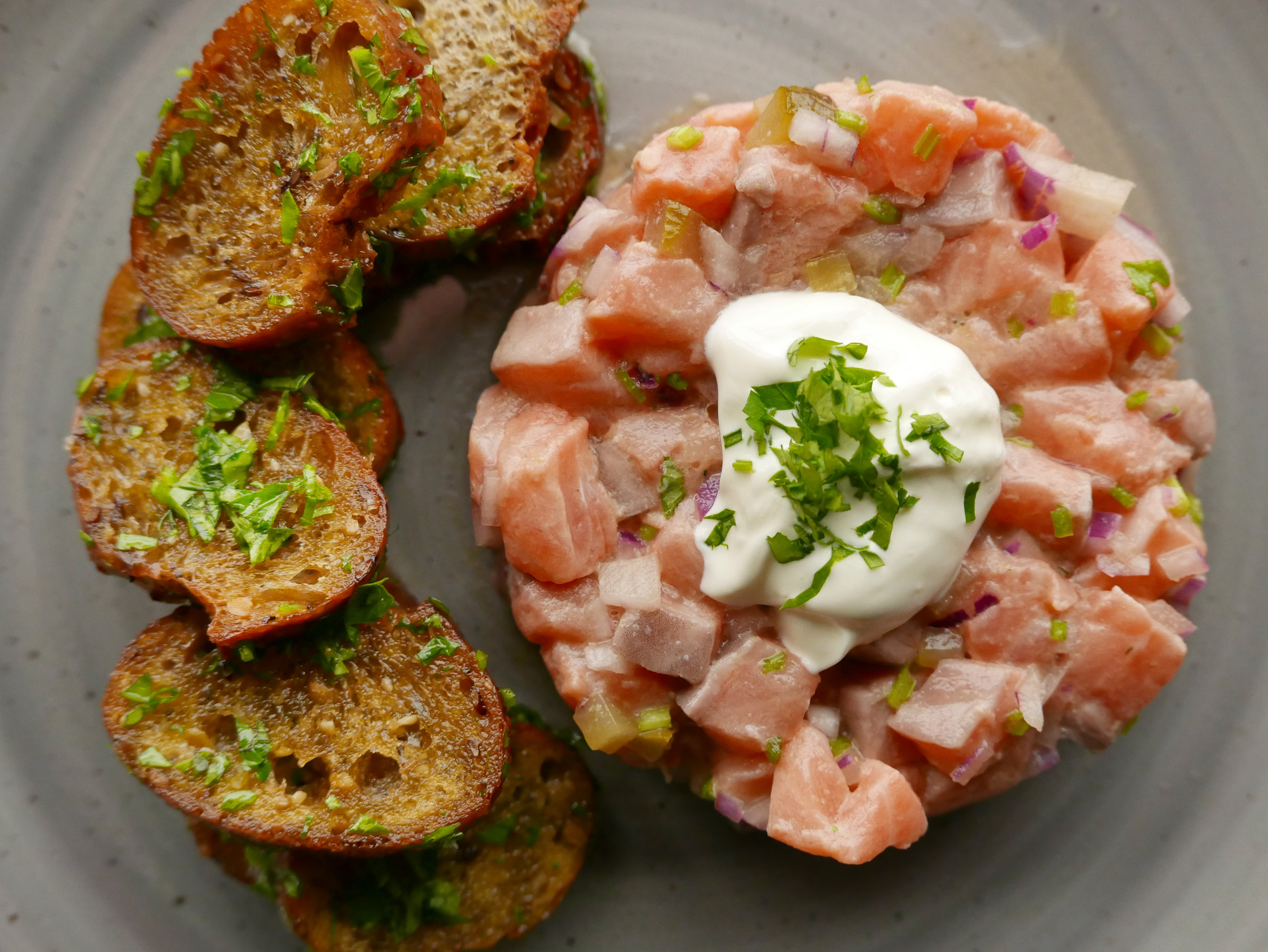 Sunday Brunch Articles Salmon Tartare All 4