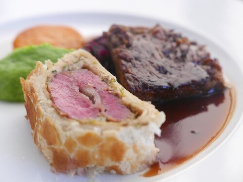 Sunday Brunch Articles Loin of Lamb en Croute and Slow Braised