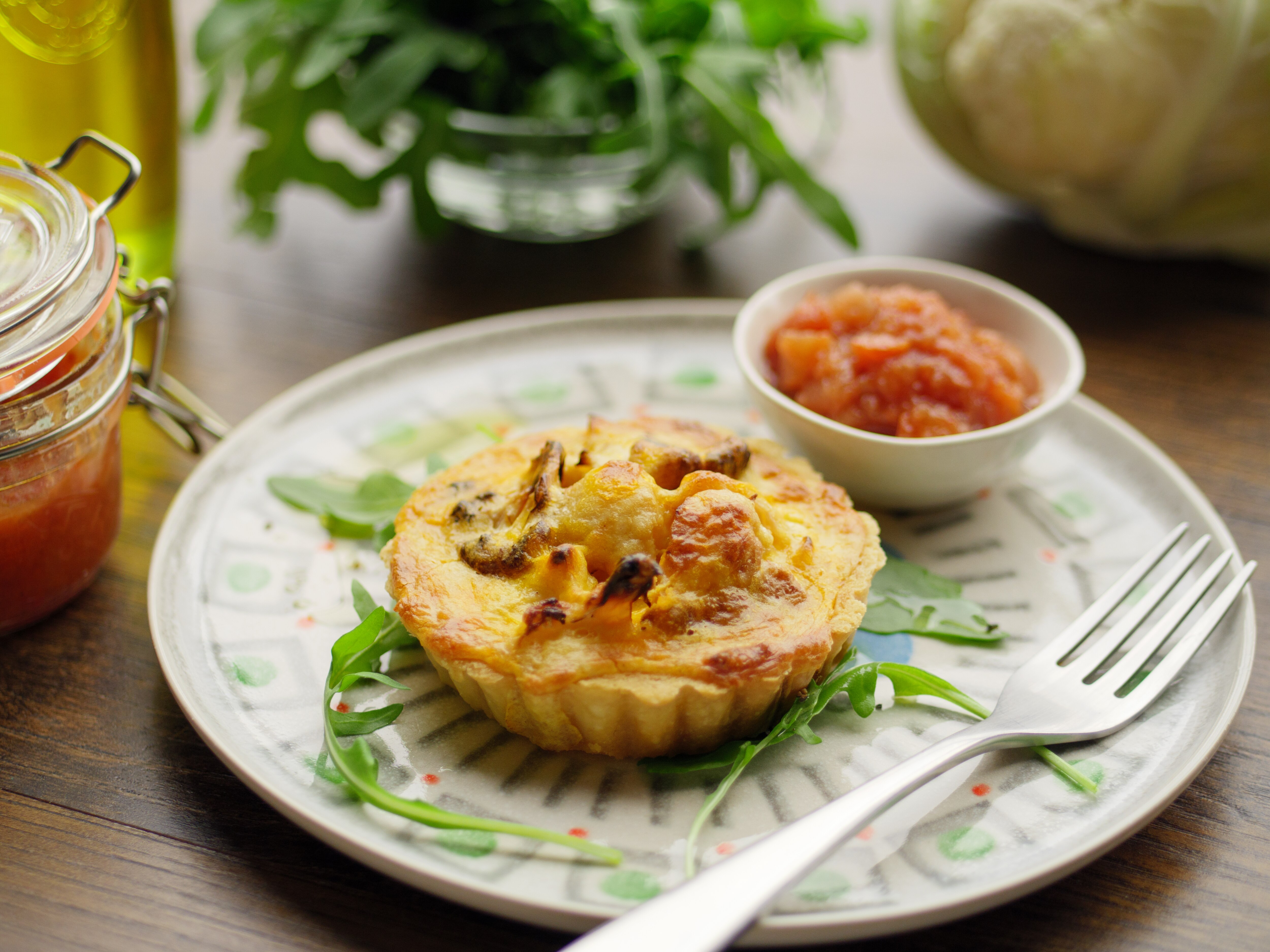 Sunday Brunch Articles Cauliflower Cheese Tarts All 4