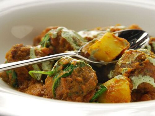 Sunday Brunch Articles Minty Lamb and Meatball Curry Recipe All 4