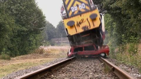 Hollyoaks Clips & Extras HollyoaksEndOfTheLine Train Crash