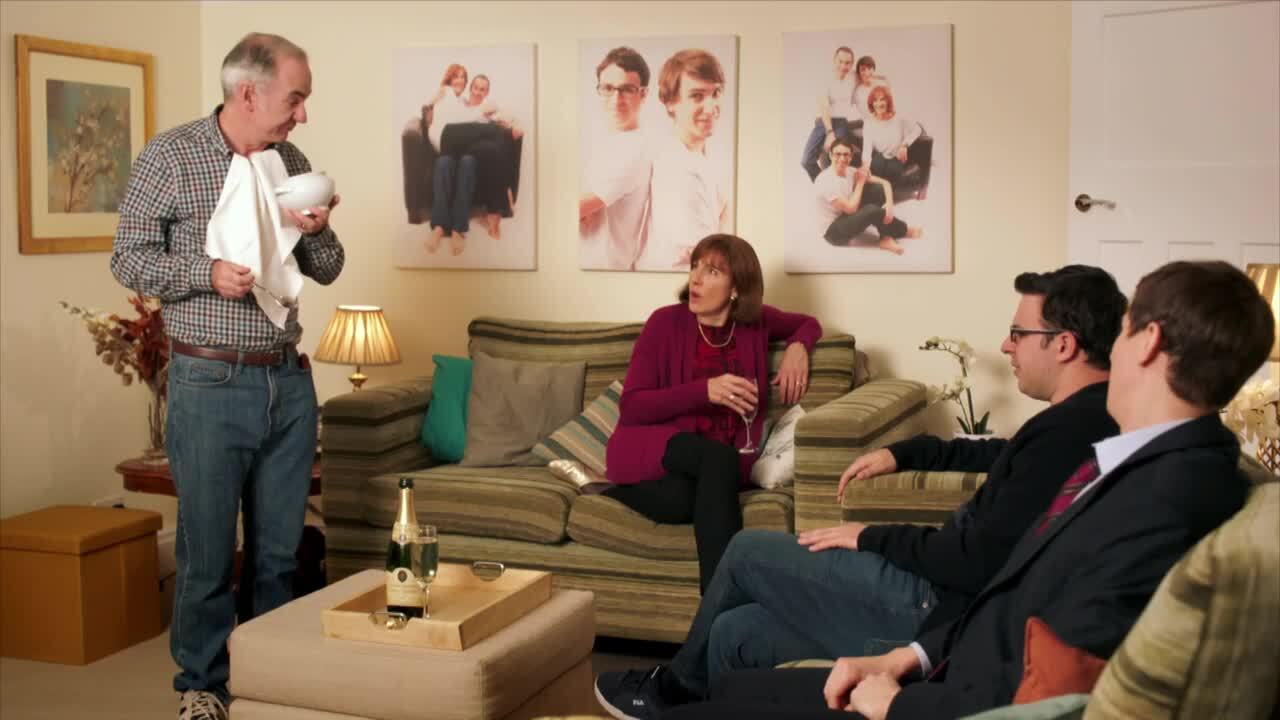 Friday Night Dinner Clips & Extras Series 3 Interview Simon and Tom All 4
