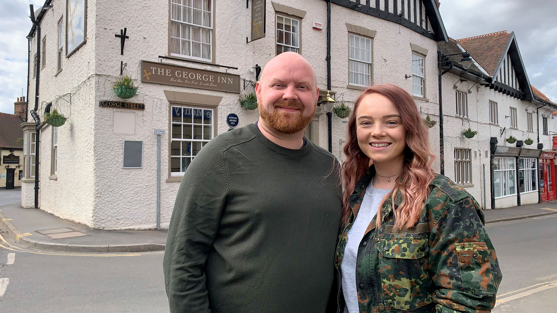 a Bed: Mon 14 Feb 2022: The George Inn 